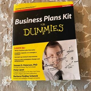 Business Plans Kit for Dummies Book - B46